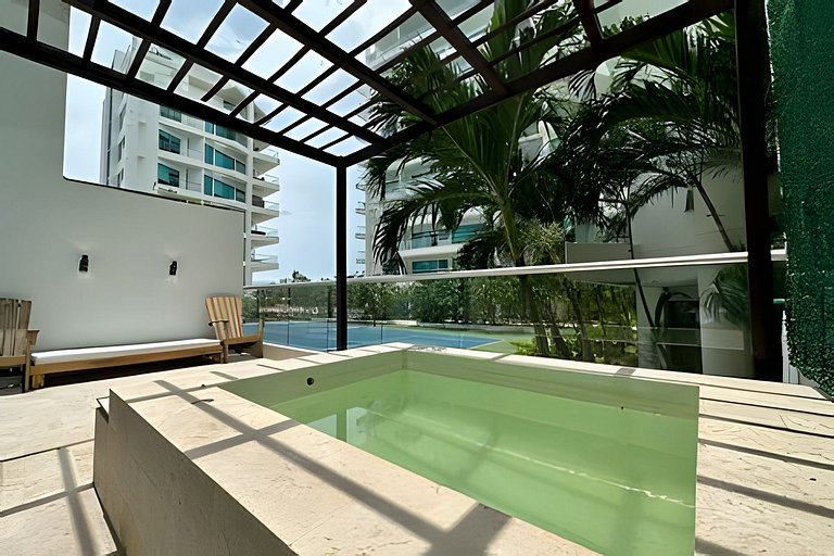 Luxury apartment Sonesta Cartagena beachfront