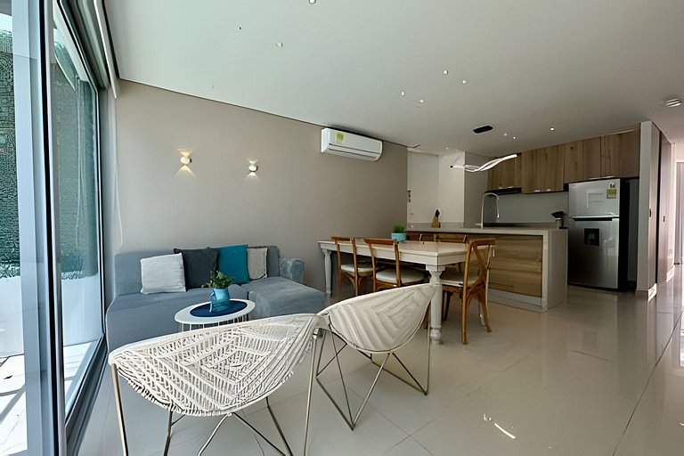 Luxury apartment Sonesta Cartagena beachfront