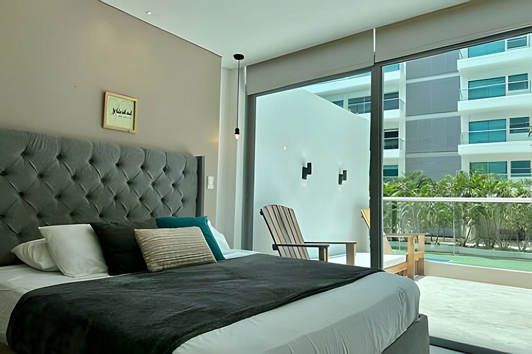Luxury apartment Sonesta Cartagena beachfront