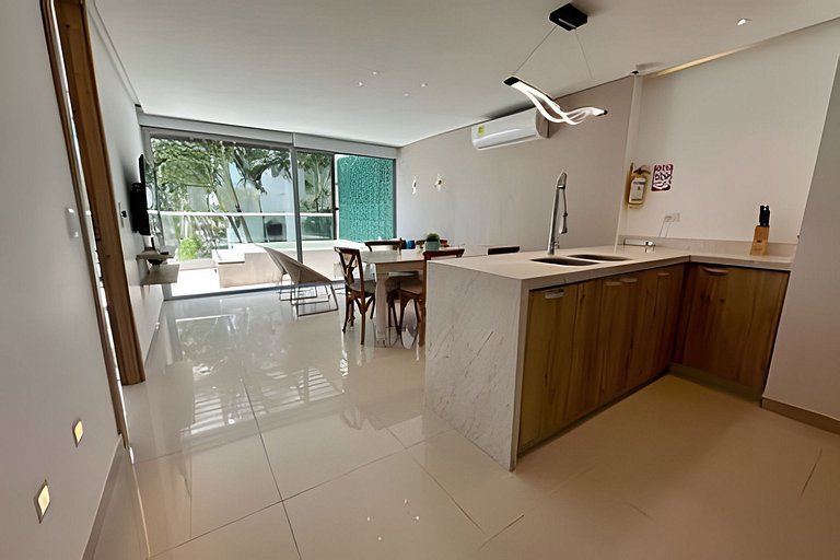 Luxury apartment Sonesta Cartagena beachfront