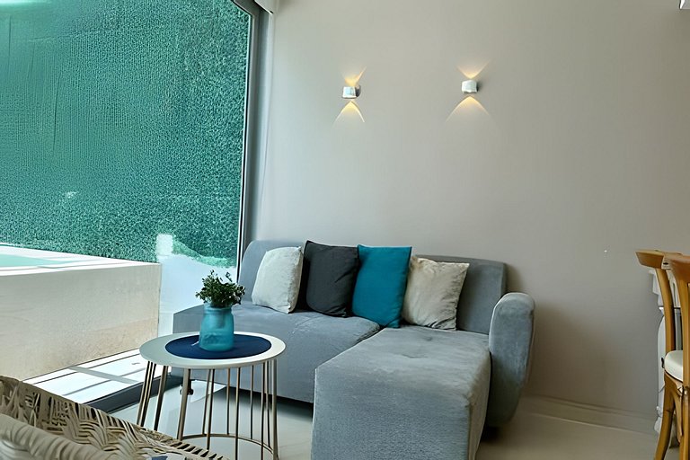 Luxury apartment Sonesta Cartagena beachfront