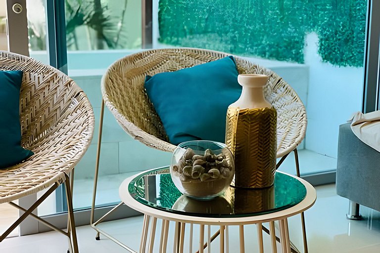 Luxury apartment Sonesta Cartagena beachfront