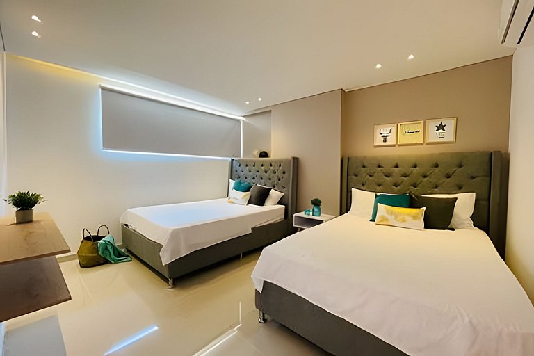 Luxury apartment Sonesta Cartagena beachfront