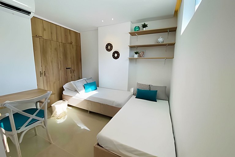 Luxury apartment Sonesta Cartagena beachfront