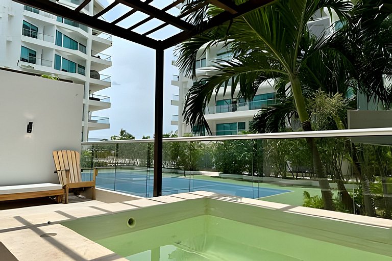 Luxury apartment Sonesta Cartagena beachfront