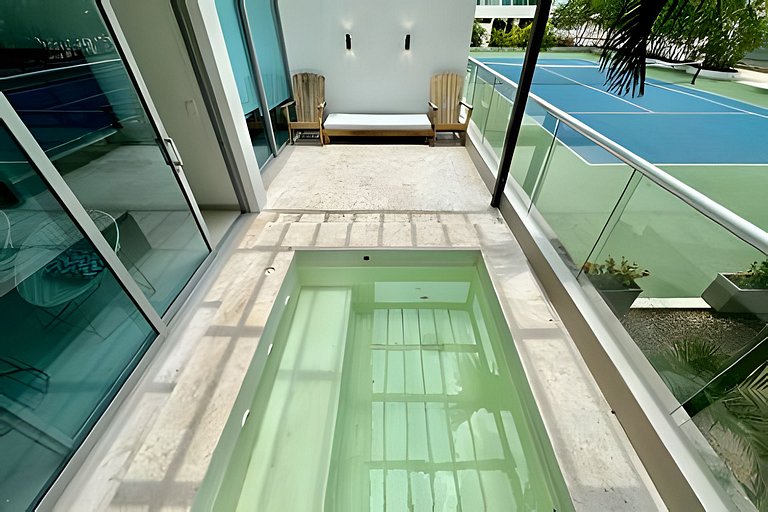 Luxury apartment Sonesta Cartagena beachfront
