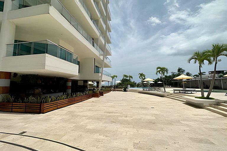 Luxury apartment Sonesta Cartagena beachfront