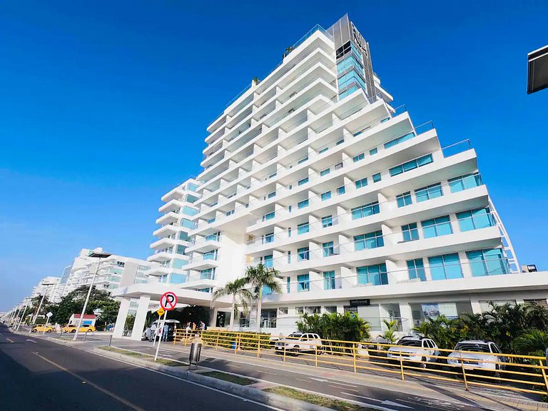Luxury apartment Sonesta Cartagena beachfront